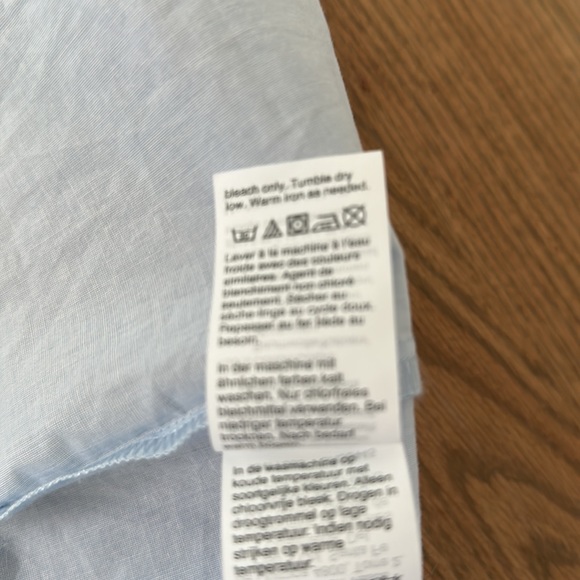 J Crew Light Blue Robe in S/M - Picture 5 of 5